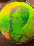 Vintage Holographic Princess Diana Pendant