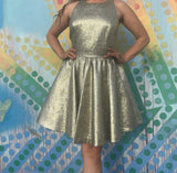 Gold Dress Cocktail