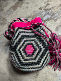 Colombian Wayu purse handmade rhinestones