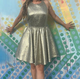 Gold Dress Cocktail