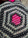 Colombian Wayu purse handmade rhinestones