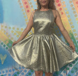 Gold Dress Cocktail