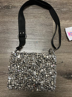 Handmade Purse silver tone and many beads