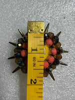 Pin Brooch Eye Handmade by Camila Meucci and Sara Molano
