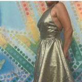 Gold Dress Cocktail