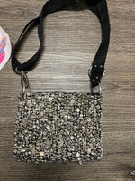 Handmade Purse silver tone and many beads