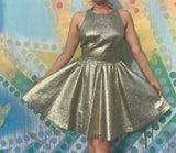 Gold Dress Cocktail