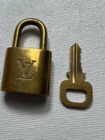 LV Louis Vuitton Lock and Key