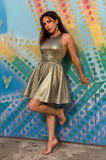 Gold Dress Cocktail