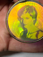 Vintage Holographic Princess Diana Pendant