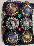 Handmade Bead Purse Bag Handbag Marylin Monroe