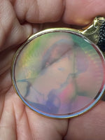 Vintage Holographic Princess Diana Pendant